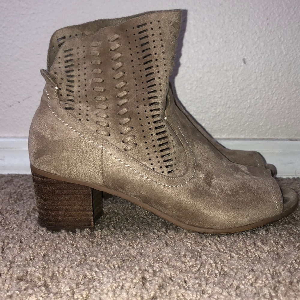 Not Rated open toe heels
